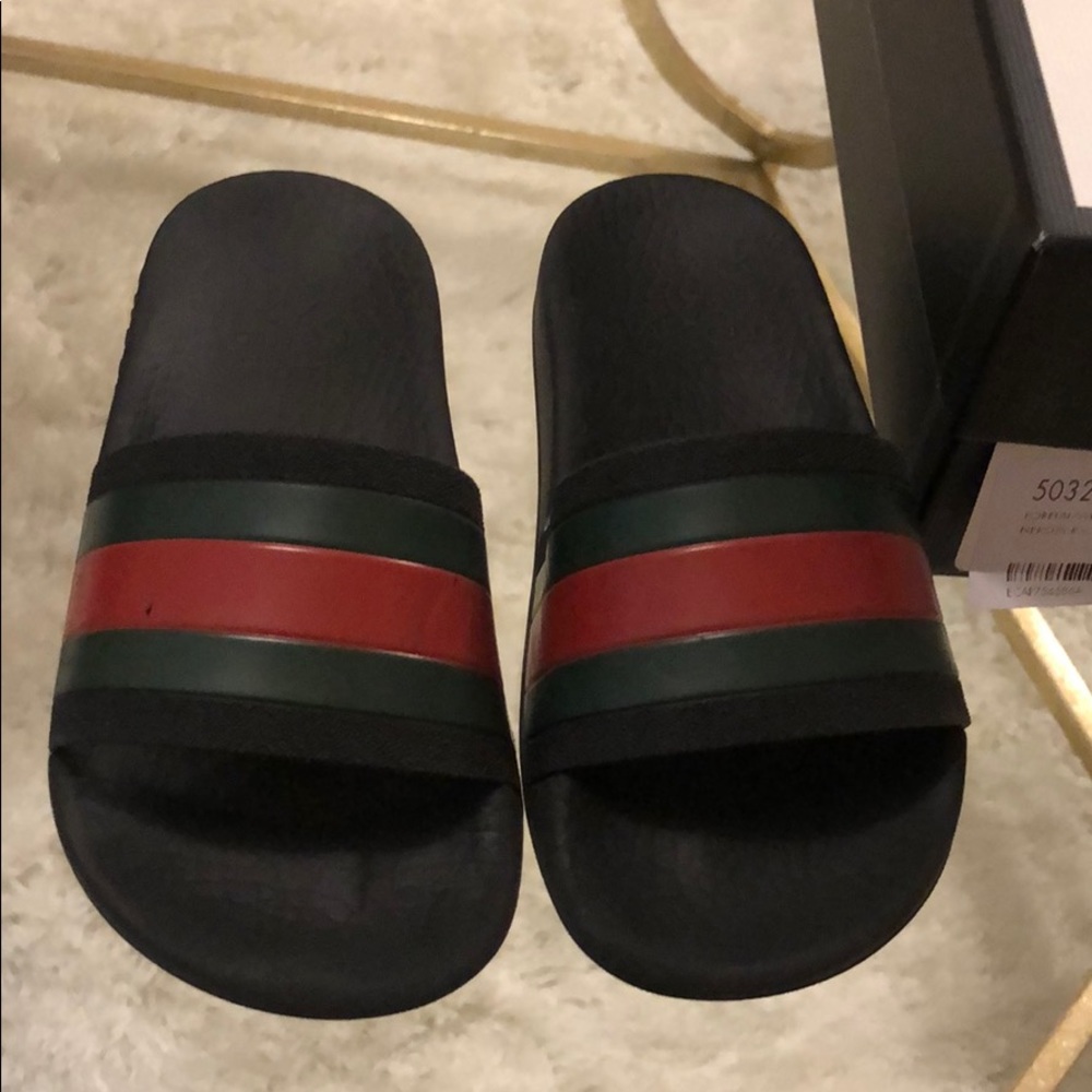 Toddler Gucci slides